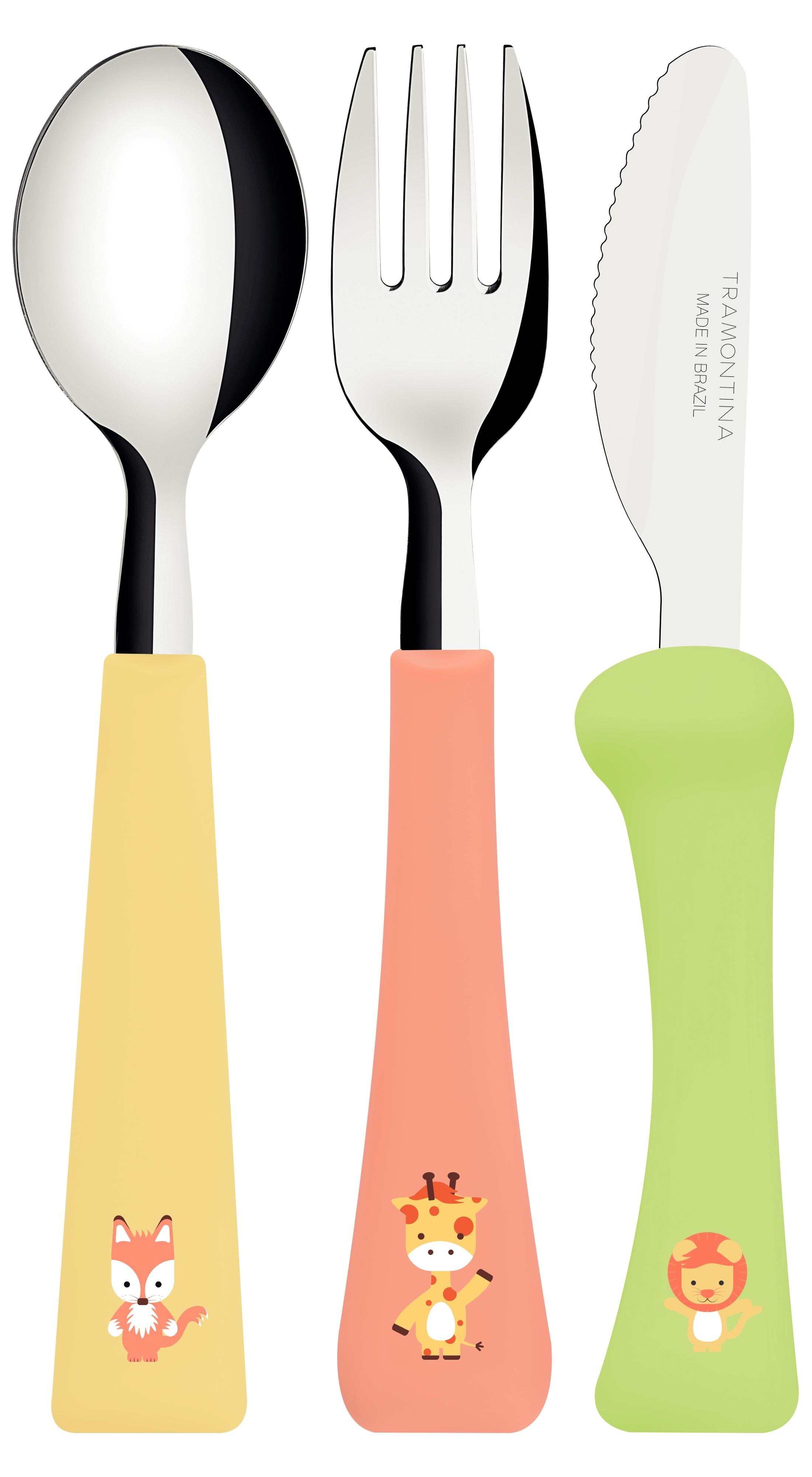 Столовые приборы детские Tramontina Baby Friends 3 шт. (UG-23797/906)
