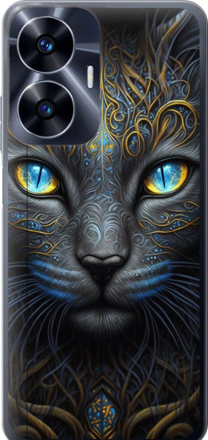 Чехол на Realme C55 Кошка (5548u-2992-42517) Чехол на Realme C55 Кошка (5548u-2992-42517)