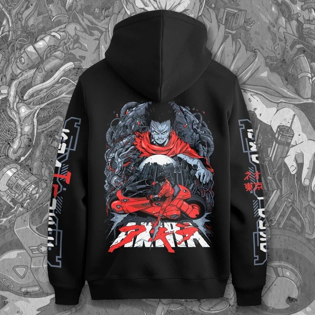 Худи для подростка мальчика с принтом Akira 2 170 см (Anime11226)