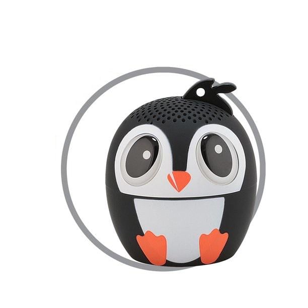 Портативна колонка Click Bluetooth Speaker Audio Animals Пінгвін - фото 4