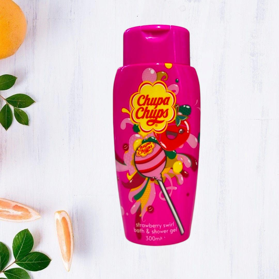 Дитячий гель для душу Chupa Chups Strawberry Swirt 300 мл