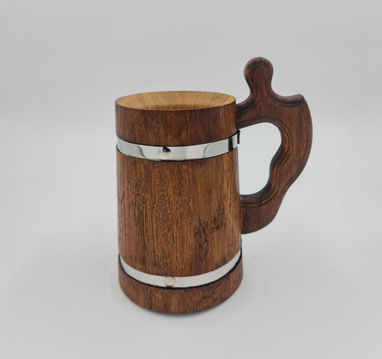 Келих для пива дерев'яний 0,5 л (IN59)