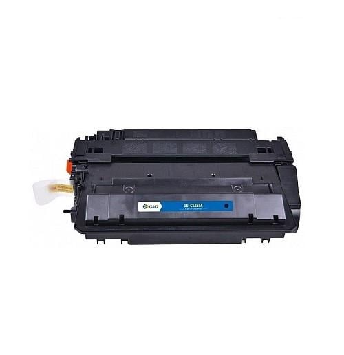 Картридж G&G для лазерного принтера HP LJ P3015 series Canon LBP 724 Черный (G&G-CE255A)