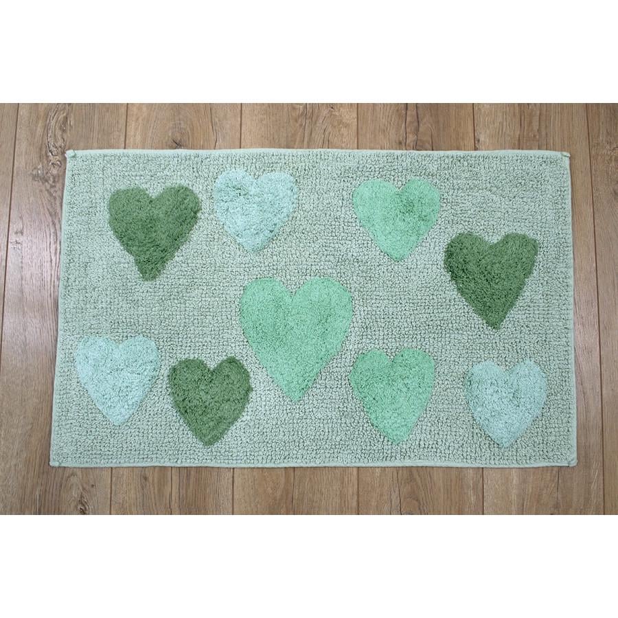 Килимок Irya Hearts verde 50х80 Зелений (svt-2000022242370) Килимок Irya Hearts verde 50х80 Зелений (svt-2000022242370)