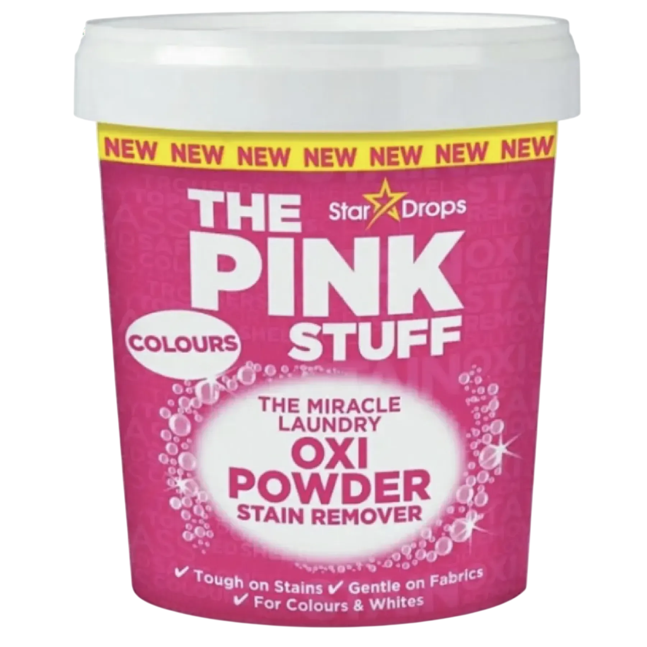 Плямовивідник для кольорових тканин The Pink Stuff 1 кг Плямовивідник для кольорових тканин The Pink Stuff 1 кг
