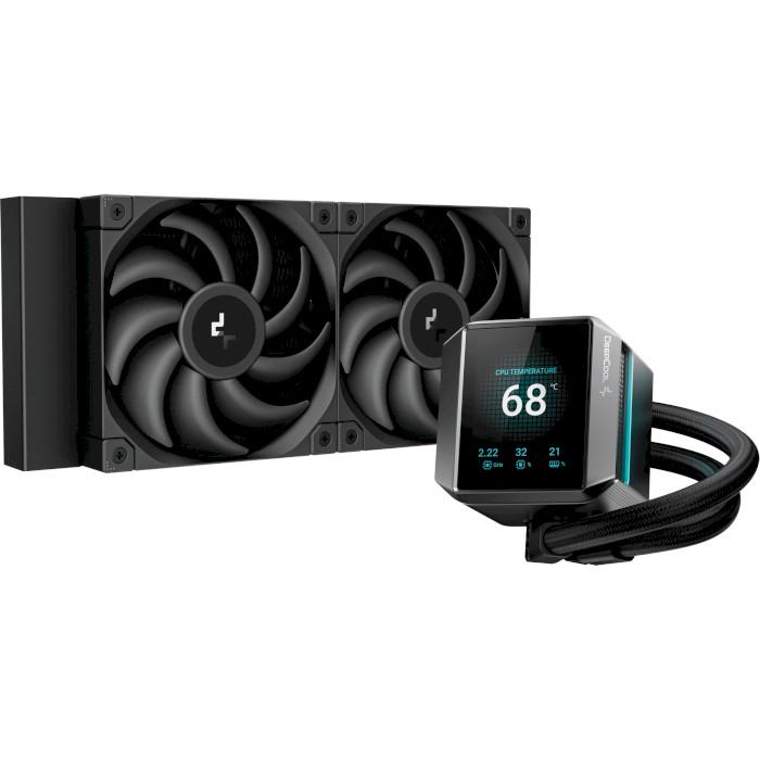 Система водяного охолодження DeepCool Mystique 240 з радіатором 240 мм та двома вентиляторами для Intel/AMD (621639)