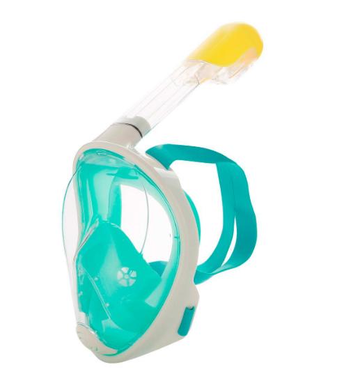 Маска для снорклинга и дайвинга Tribord Easy breath р. L-XL Бирюзовый