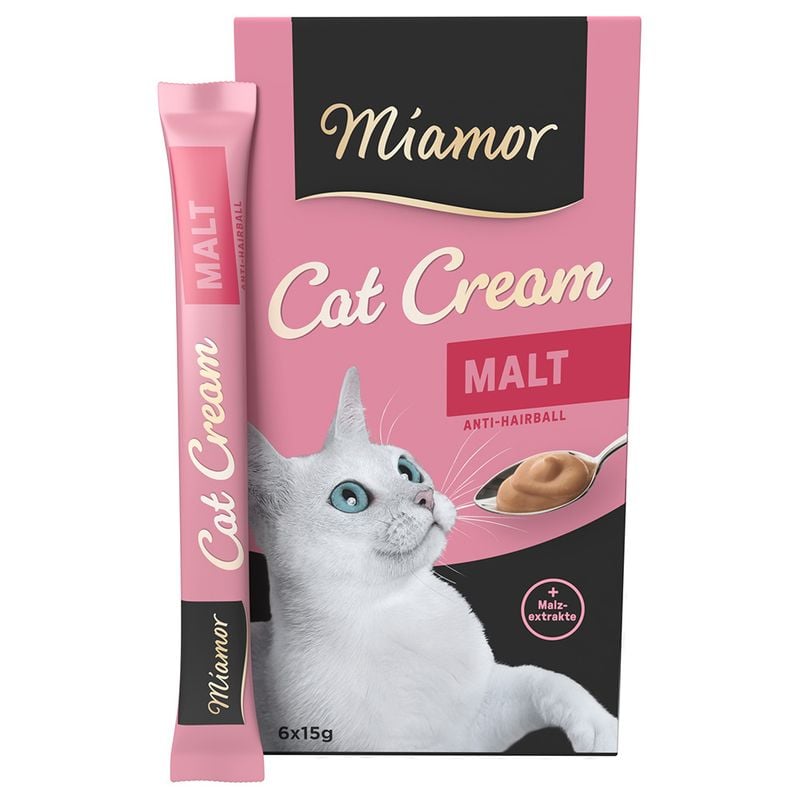 Ласощі для котів Miamor Cat Snack Malt із солодом 6 стіків по 15 г (27733065)