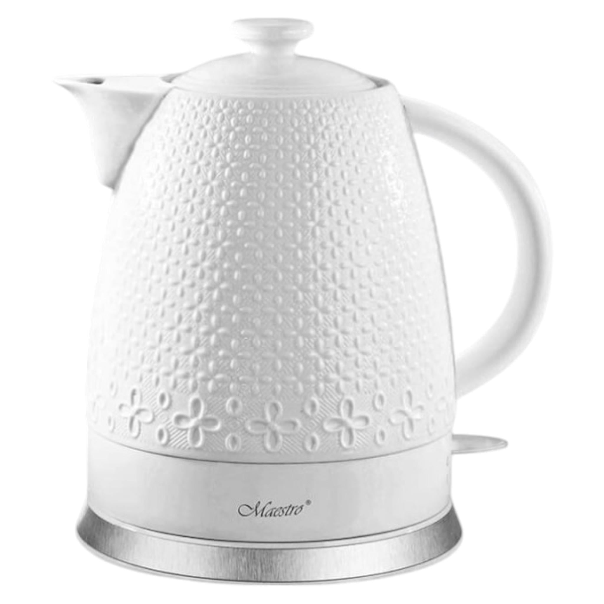 Електрочайник керамічний Maestro MR-073 1,5 л 1200 Вт White (EK_MR073White)
