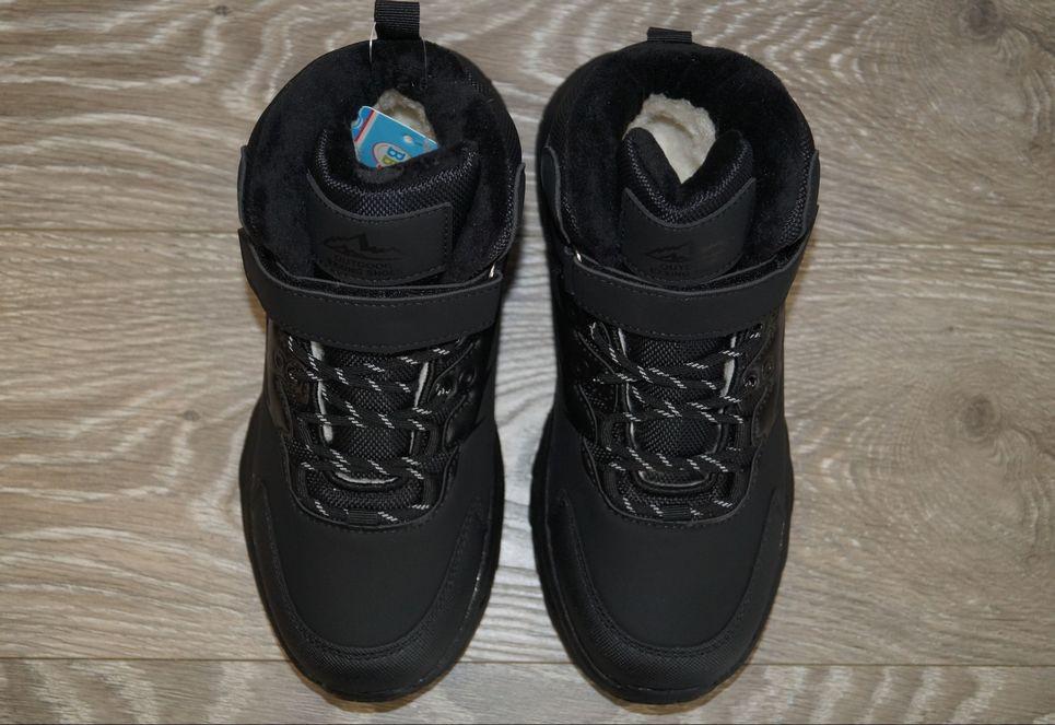 Ботинки зимние детские/подростковые BBT kids р. 34 21,5 см Черный (31565-34) - фото 5