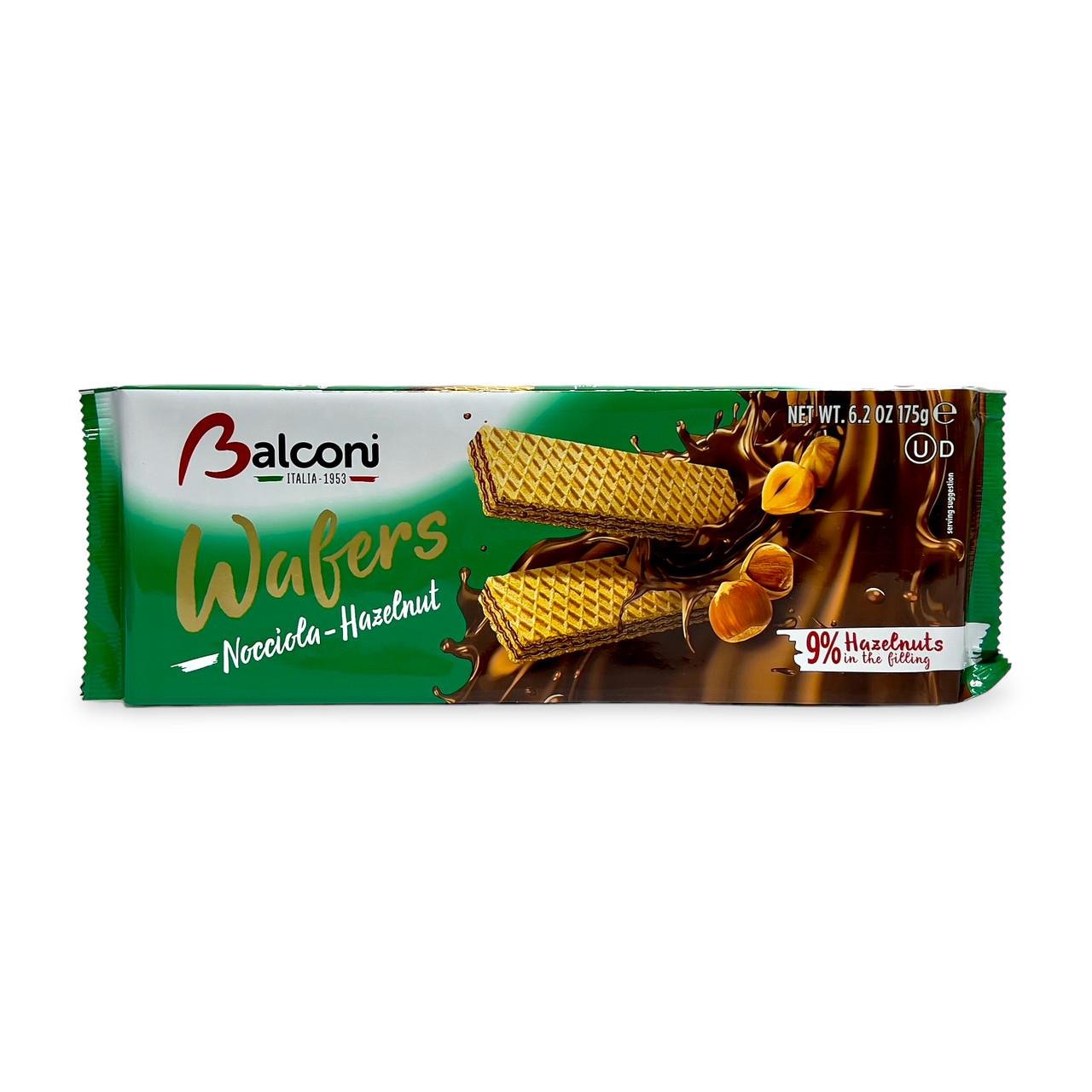 Вафли BALCONI Wafers nocciola с ореховым кремом 175 г (2013751930)