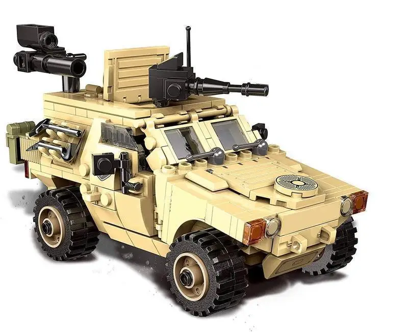 Конструктор военная боевая машина Дозор-Б 404 детали Конструктор военная боевая машина Дозор-Б 404 детали