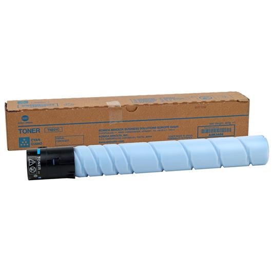 Тонер Konica Minolta Bizhub C227/C287 21K TN-221C Cyan/Блакитний