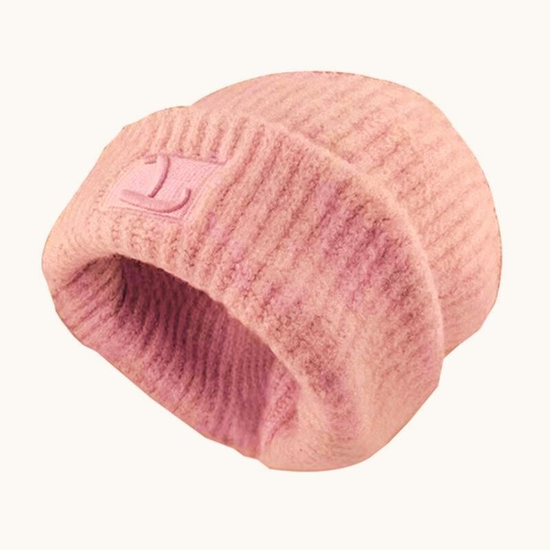 Шапка-бини вязаная Jago шерстяная 54-60 см Розовый (4673911r) - фото 3 Шапка-бини вязаная Jago шерстяная 54-60 см Розовый (4673911r) - фото 3