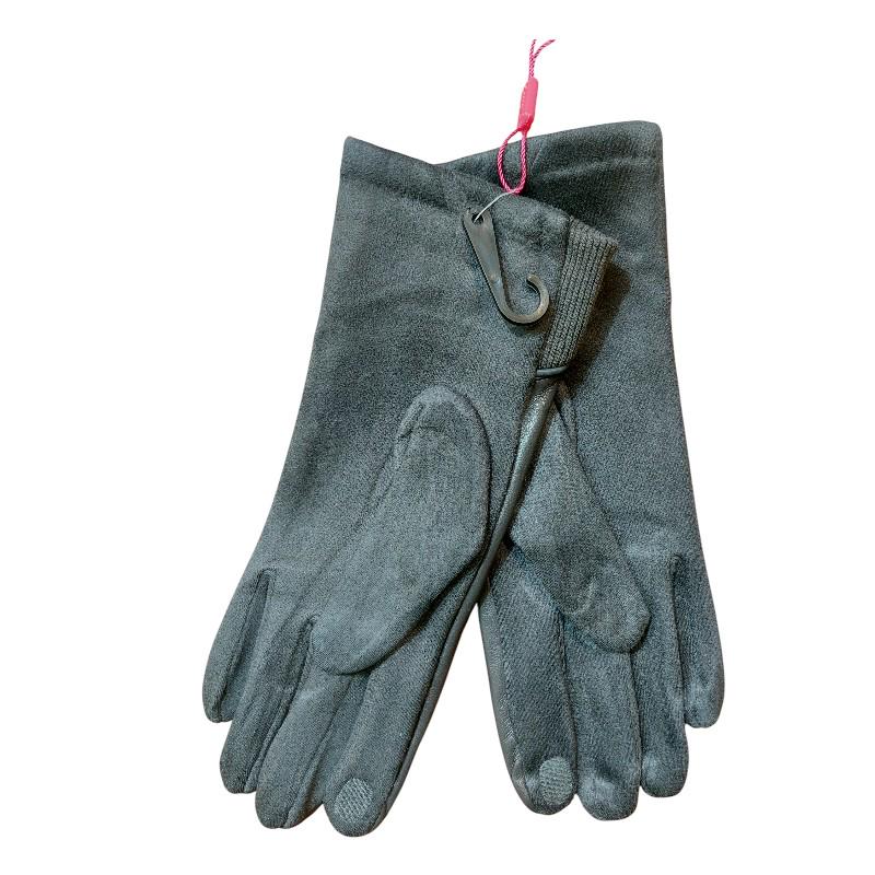 Перчатки женские сенсорные One size Графит (261902) - фото 3 Перчатки женские сенсорные One size Графит (261902) - фото 3