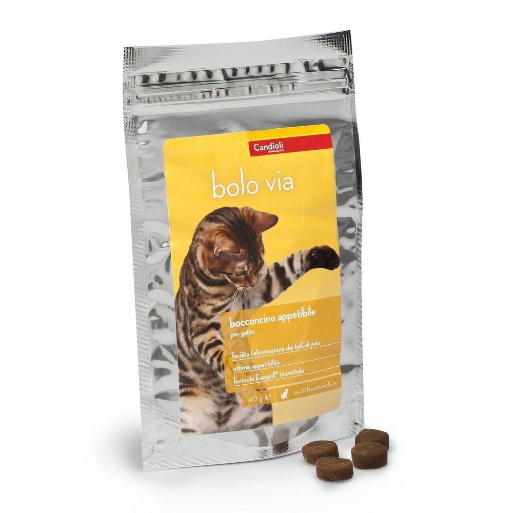 Жевательные таблетки для котов Боло Виа для выведения шерсти 40 г (PSE6365) Жевательные таблетки для котов Боло Виа для выведения шерсти 40 г (PSE6365)