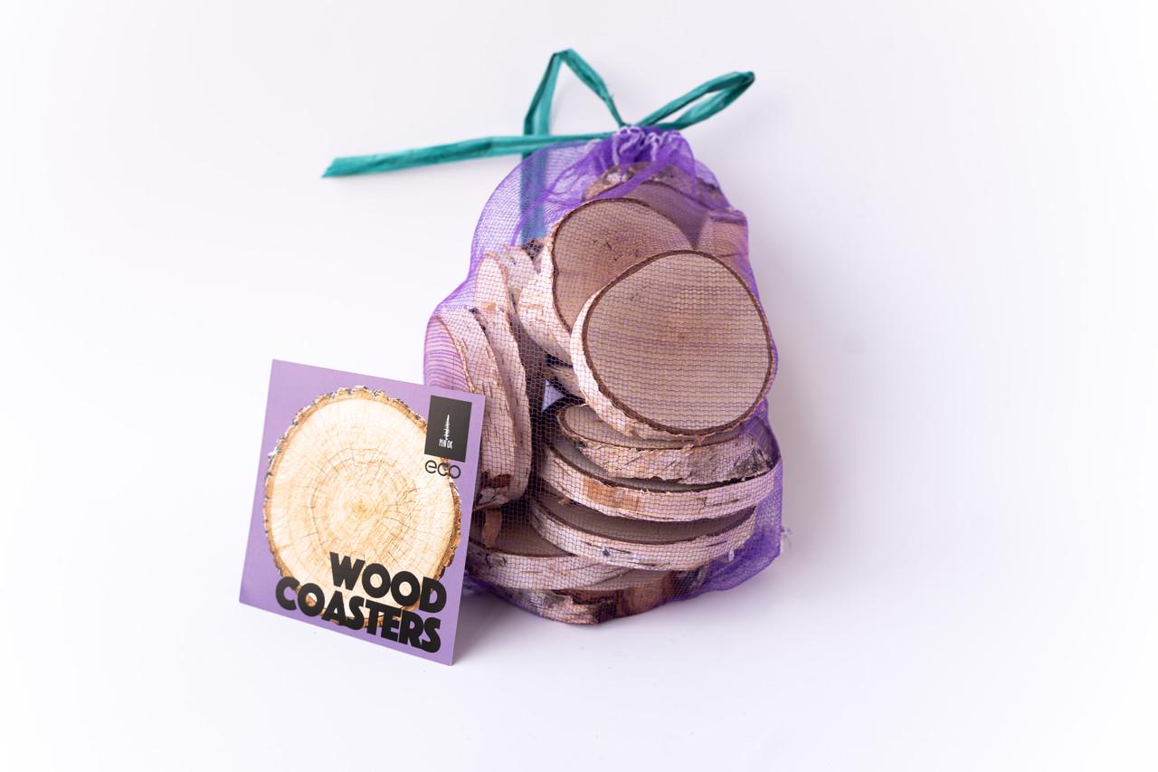 Набір зрізів із дерева береза 20 шт. (25685589) - фото 4 Набір зрізів із дерева береза 20 шт. (25685589) - фото 4