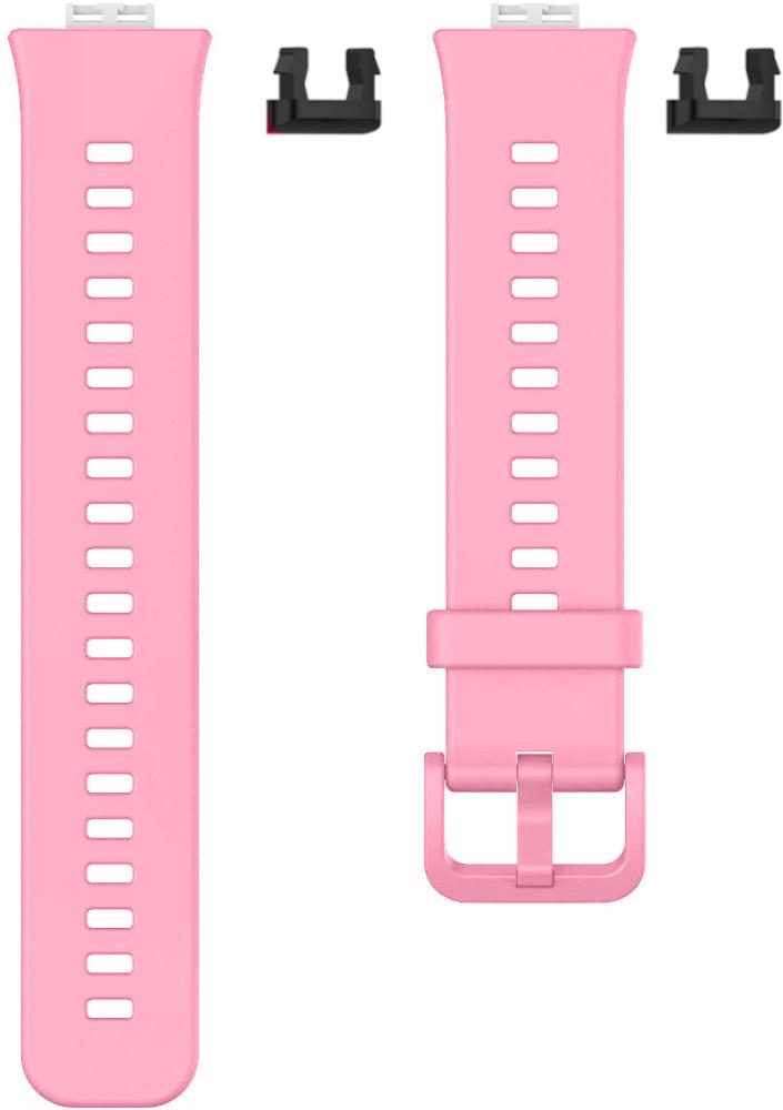 Ремешок силиконовый Jsota для Huawei Watch Fit Pink (18457-31) - фото 2 Ремешок силиконовый Jsota для Huawei Watch Fit Pink (18457-31) - фото 2