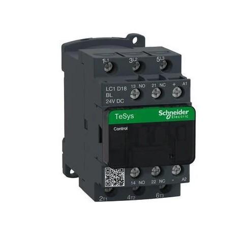 Контактор Schneider Electric 3Р 18A НО+НЗ 24 В 2 4ВТ расширенный (LC1D18BL)