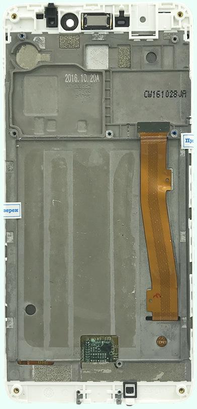 Дисплей та сенсор з передньою панеллю для TP-Link Neffos X1 Max White (2000990369819)