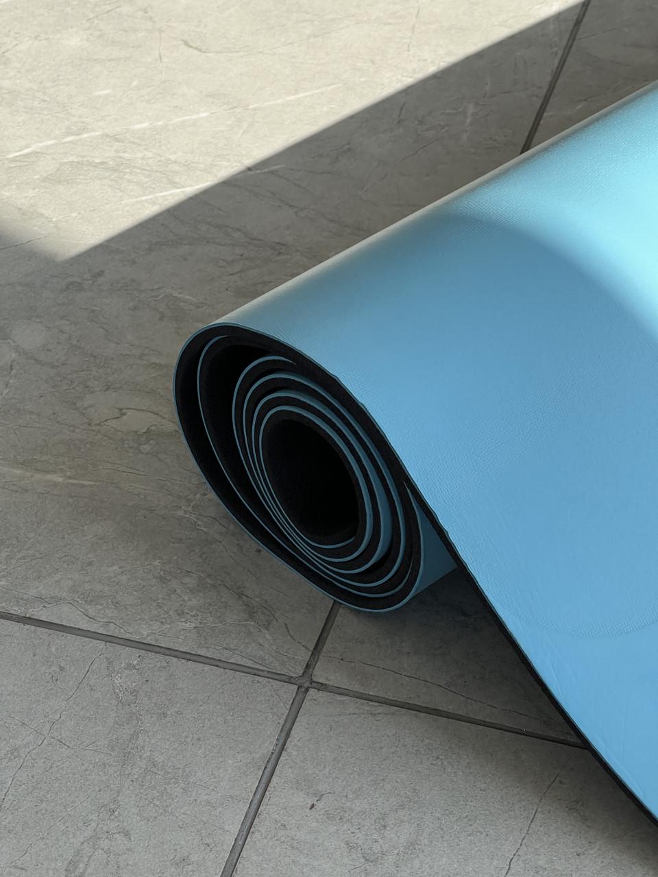 Коврик для йоги Lita Фазы луны PU премиальный каучуковый 183х68х0,5 см Голубой (13510860) - фото 5 Коврик для йоги Lita Фазы луны PU премиальный каучуковый 183х68х0,5 см Голубой (13510860) - фото 5