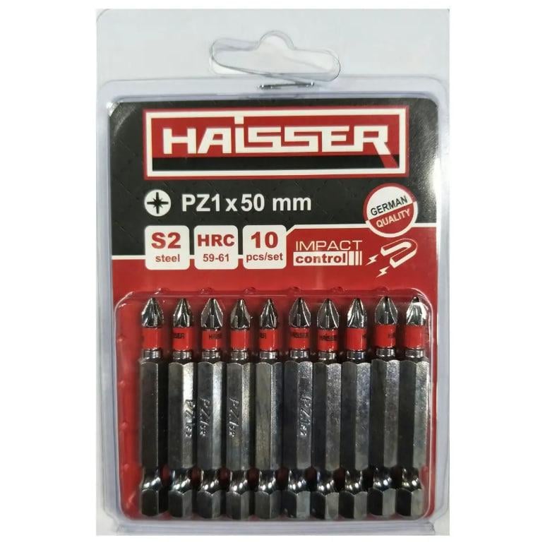 Набор бит Haisser 81321 PZ2X50 мм 10 шт.
