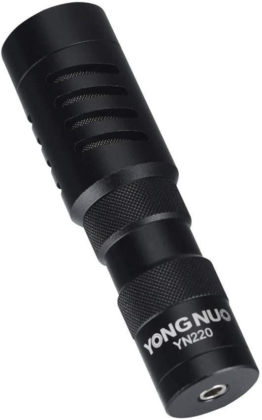 Микрофон направленный камерный Yongnuo YN220 для фотоаппарата камеры и смартфона