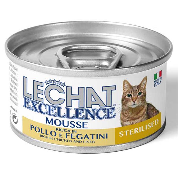 Корм для кошек влажный Monge LCE Cat Wet Sterilised Курица с печенью 85 г (000025837)