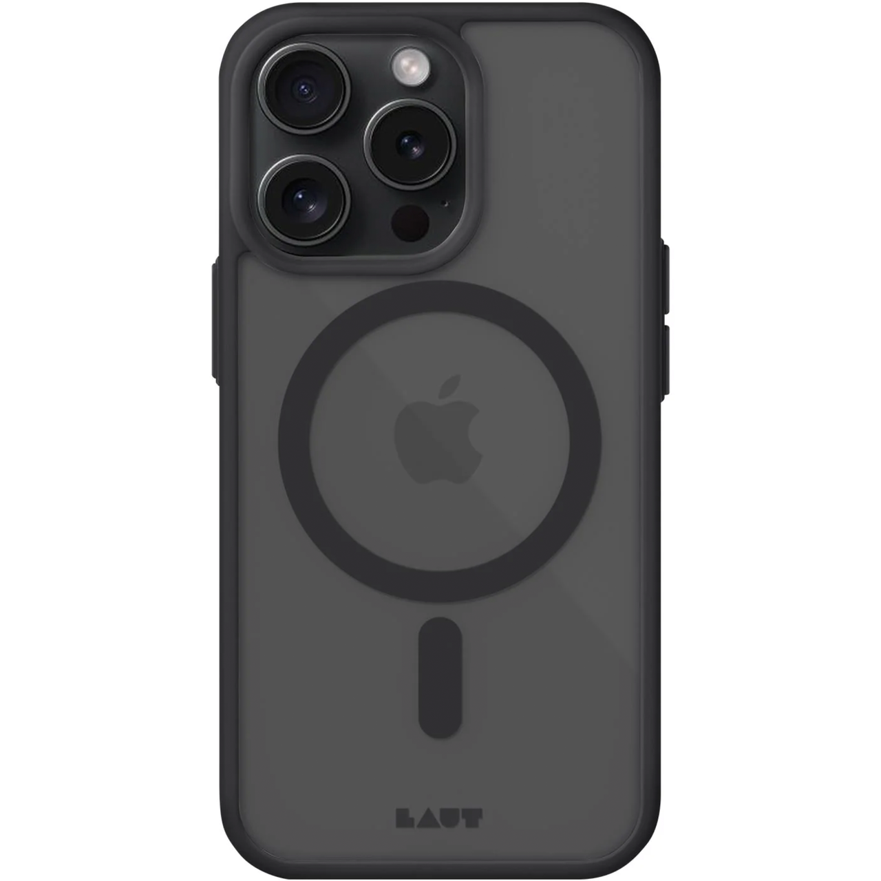 Чохол накладка Laut Huex Protect Case with MagSafe for iPhone 15 Pro Max Black (L_IP23D_HPT_BK)