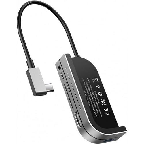 Док-станція BASEUS CAHUB-WJ0G USB3.1 Type-C HDMI Темно-сірий