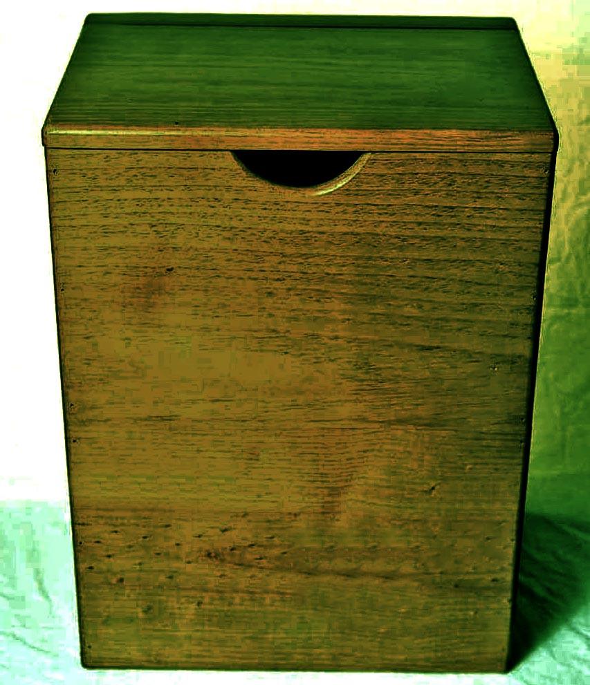 Корзина для белья из дерева Сарабури Мускат (КЗБ-001807)