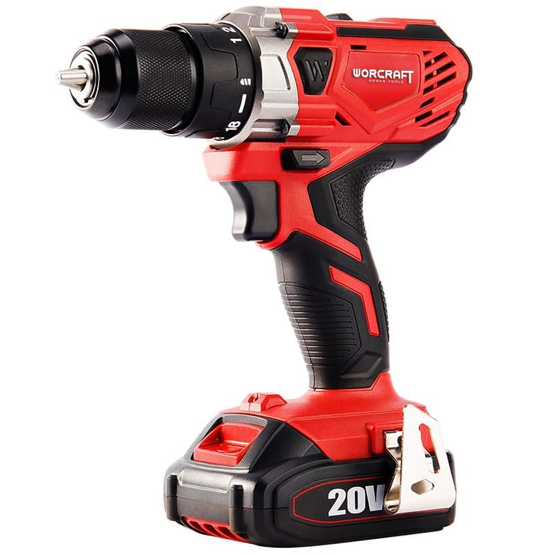 Шуруповерт акумуляторний Worcraft CD-S20LiW з акумулятором 2А і і зарядним 40Нм - фото 2 Шуруповерт акумуляторний Worcraft CD-S20LiW з акумулятором 2А і і зарядним 40Нм - фото 2