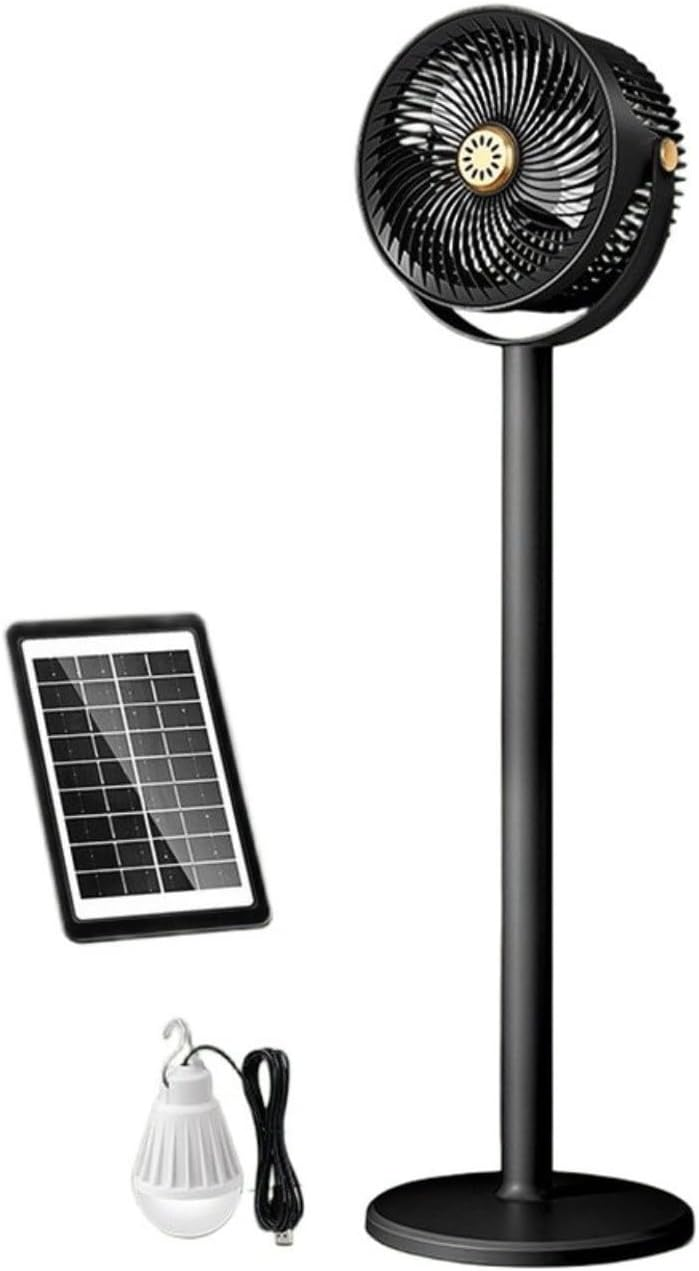 Вентилятор настольный Solar Floor Fan S39 4в1 Черный (35890381)