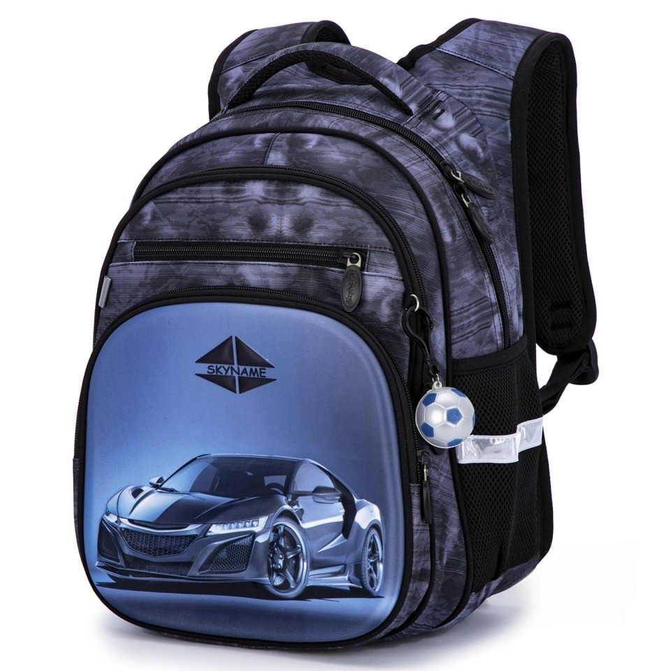 Школьный рюкзак для мальчика Winner One SkyName Машина 6-10 лет (R3-248)