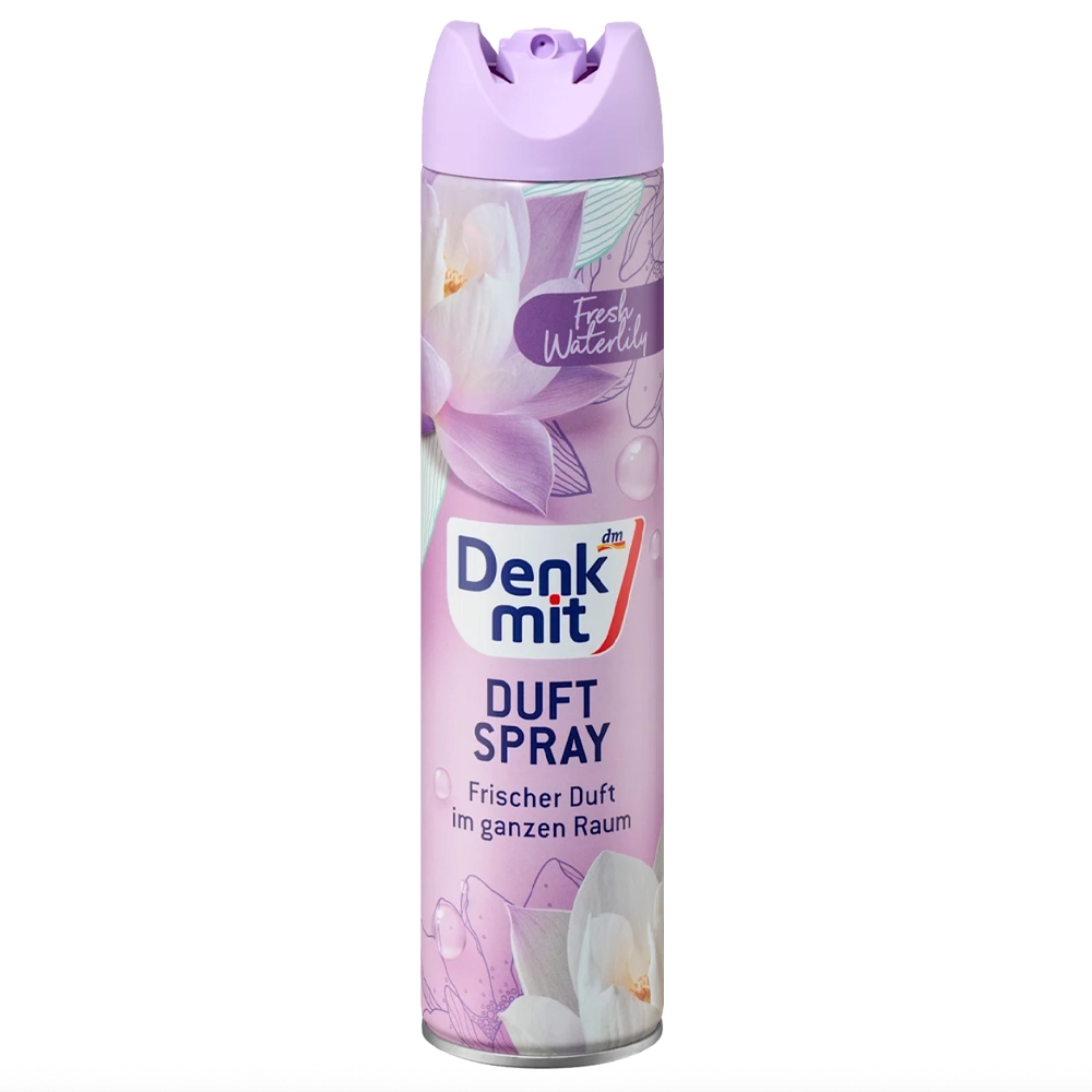 Освежитель воздуха в спрее DenkMit Fresh Water Lily 300 мл (EPI-15102025-611) Освежитель воздуха в спрее DenkMit Fresh Water Lily 300 мл (EPI-15102025-611)