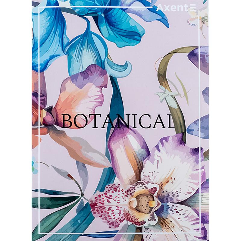 Тетрадь для записей в мягкой обложке на скобе в клетку с с софт тач покрытием покрытием А4 96 л. (4782-8)