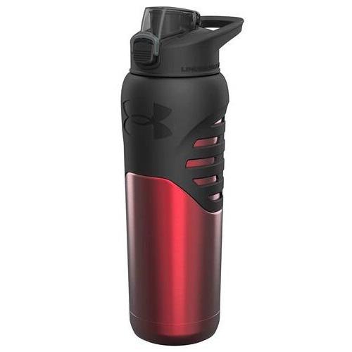 Бутылка для воды из нержавеющей стали Under Armour Dominate 710 мл Red (9577818) - фото 1