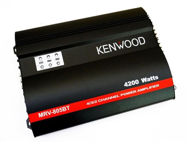 Автомобильный 4-канальный усилитель звука Kenwood MRV805BT 4200W Black (2644)