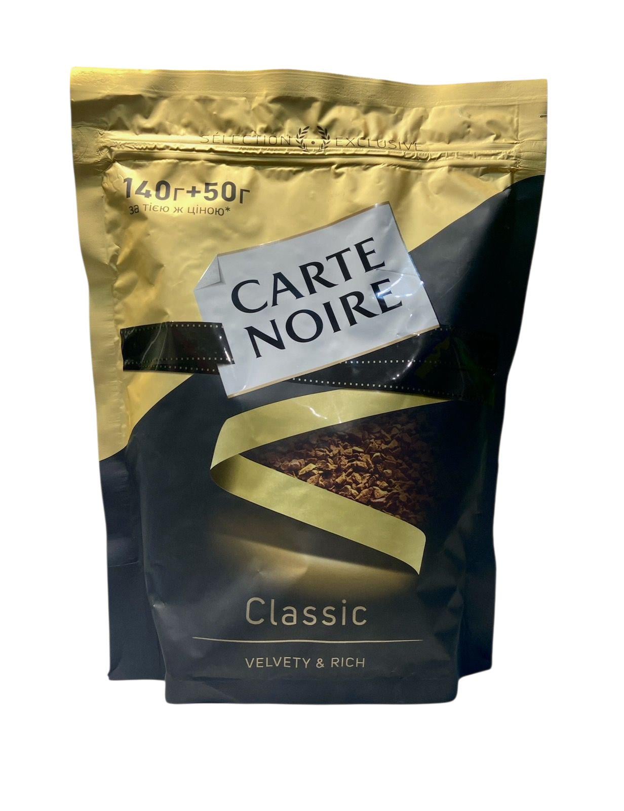 Кофе Карт Нуар растворимый 140 г/50 г (59896)