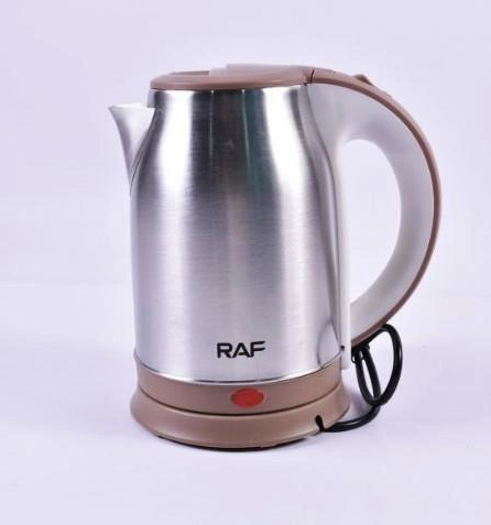 Електрочайник дисковий RAF R.7830 нержавіюча сталь 2 л Коричневий Електрочайник дисковий RAF R.7830 нержавіюча сталь 2 л Коричневий