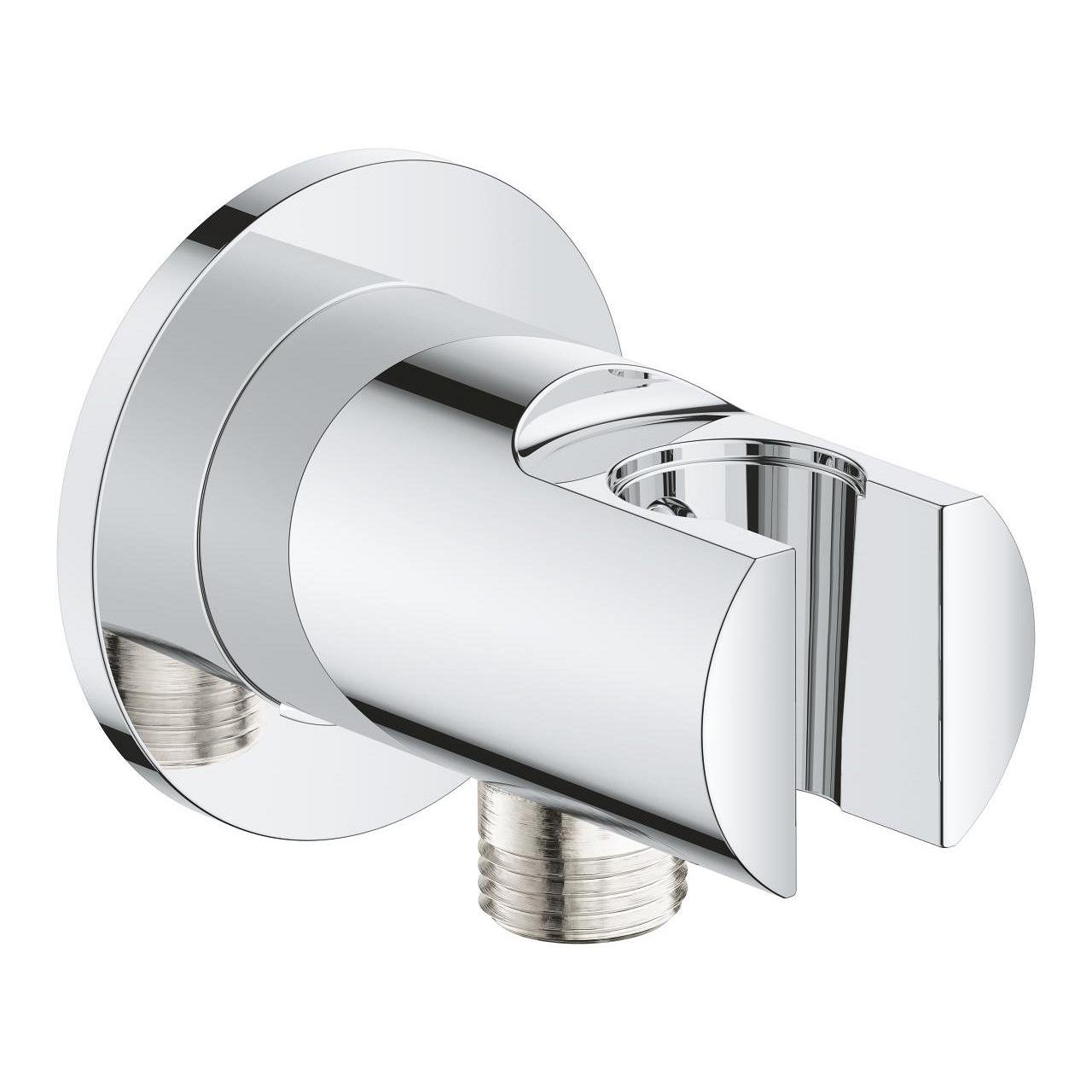 Підключення душового шлангу Grohe QuickFix Vitalio 26962001 з тримачем для лійки Хром (227023)