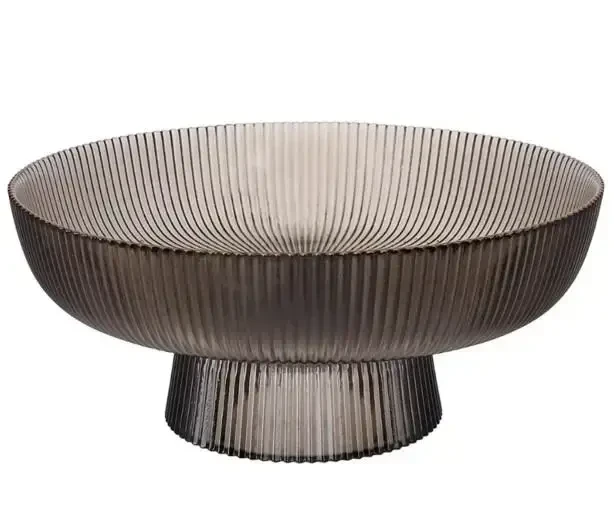 Фруктовница на ножке Viva Edge Fume 100065B 200х85 мм (2561829605)