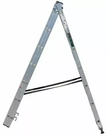 Лестница алюминиевая Nowa EL3170 3 секции/7 ступеней (2047761461) - фото 4 Лестница алюминиевая Nowa EL3170 3 секции/7 ступеней (2047761461) - фото 4
