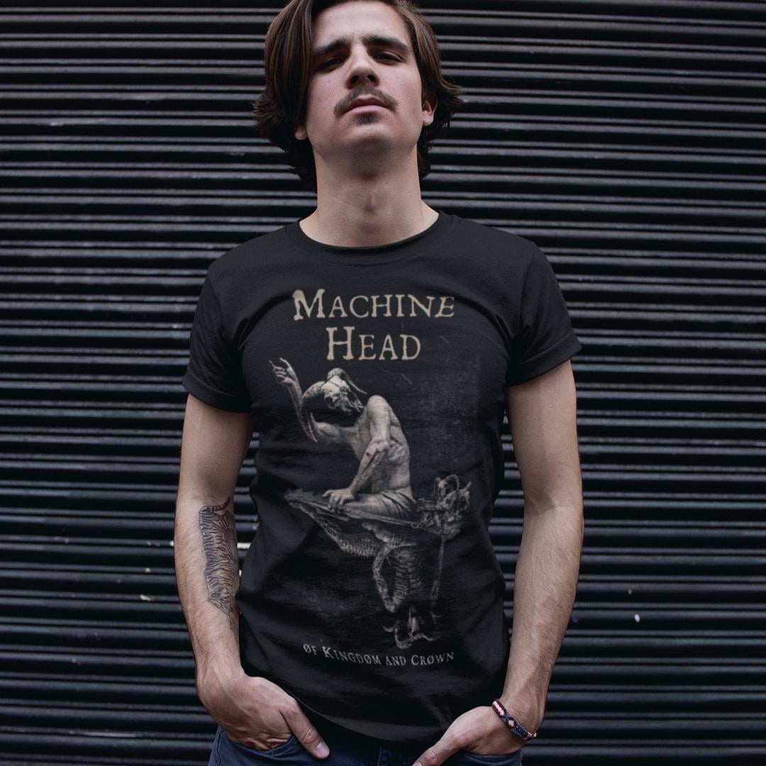 Футболка унісекс Machine Head Of Kingdom and Crown 2022 4XL Чорний (00000010873)