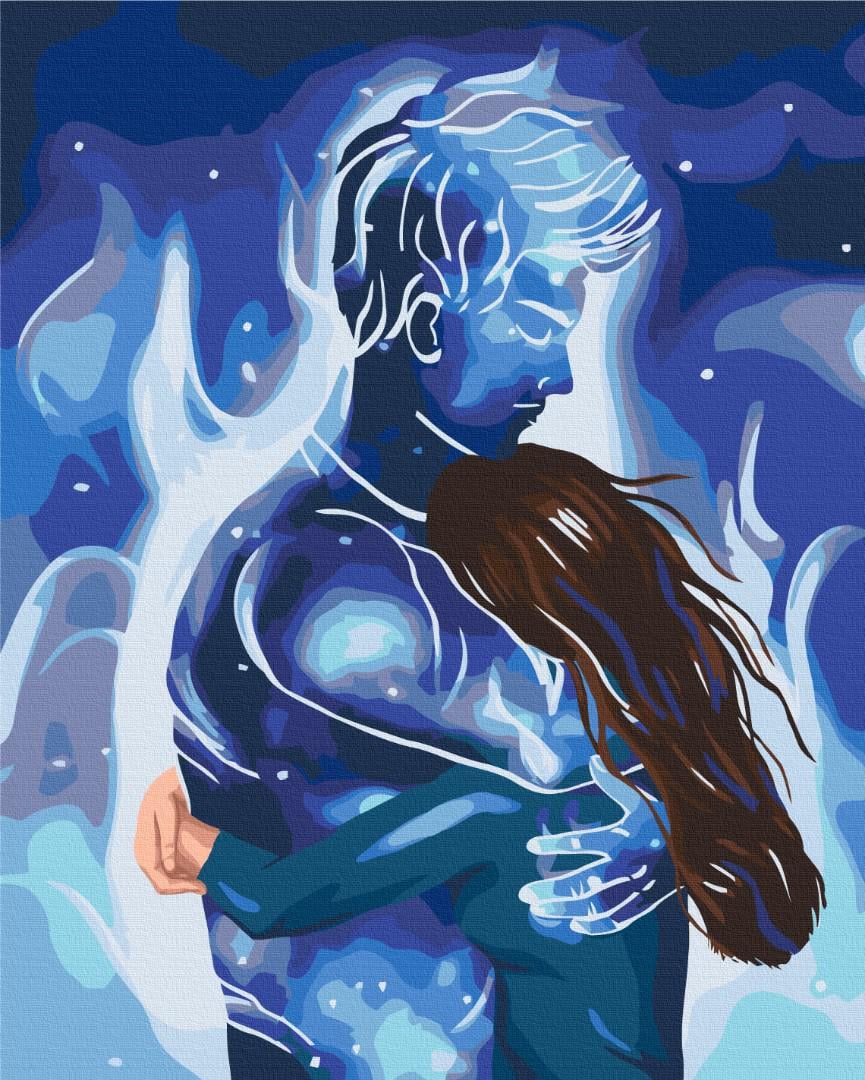 Картина по номерам Brushme Премиум Ты - мой космос 40x50 см (PBS53491)