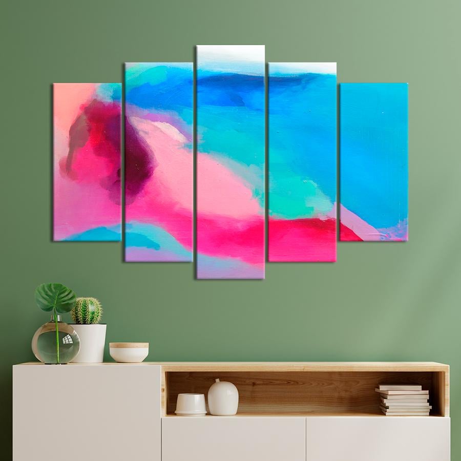 Картина Абстракция Нежность 187x119 см (A916-5)