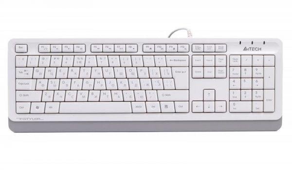 Клавиатура A4Tech Fstyler FKS10 White USB (1296948)