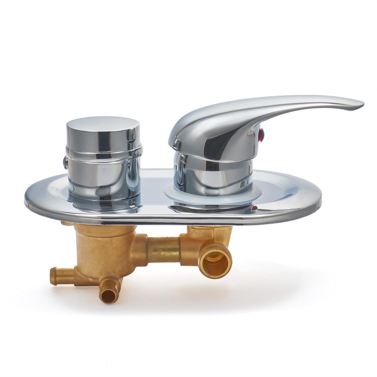 Змішувач для душової кабіни/гідромасажного боксу S3-60 на 3 положення (26325483)