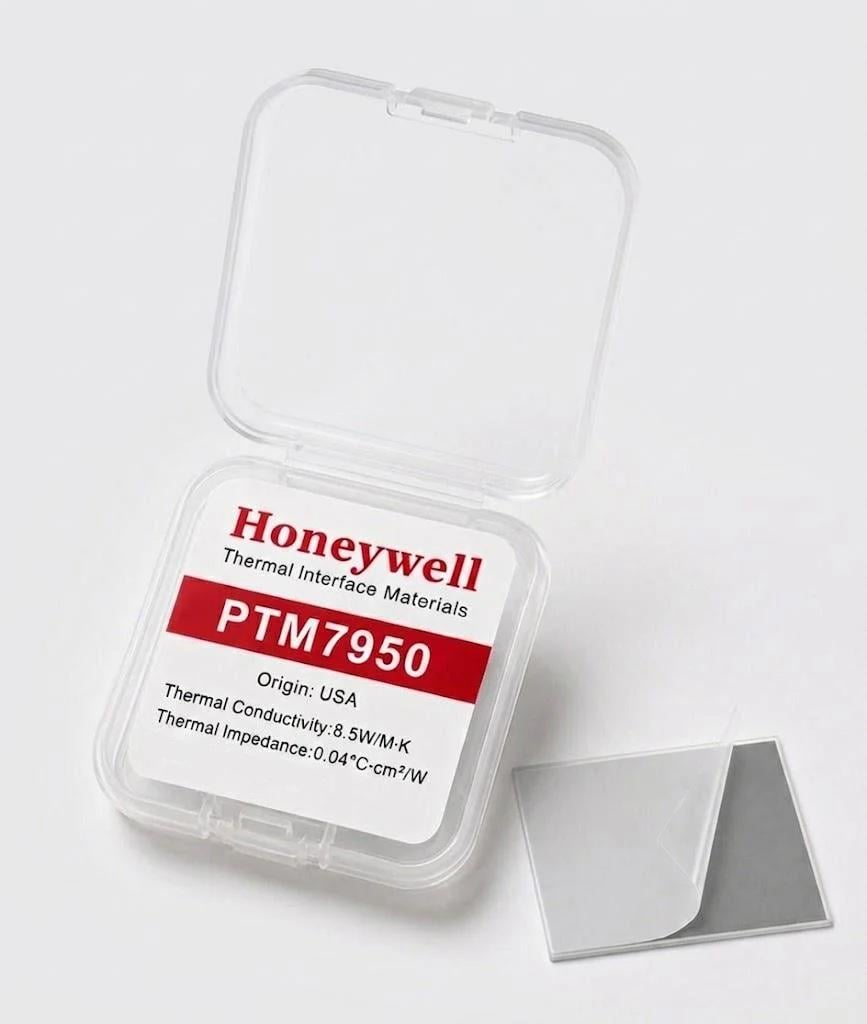 Фазопереходная термопрокладка Honeywell PTM7950 8,5 Вт/м·К термоинтерфейс для процессора и видеочипа CPU/GPU 80х40х0,2 мм (3169793750)