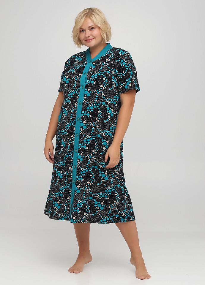 Халат Wild Love 4XL Разноцветный (81646-06) Халат Wild Love 4XL Разноцветный (81646-06)